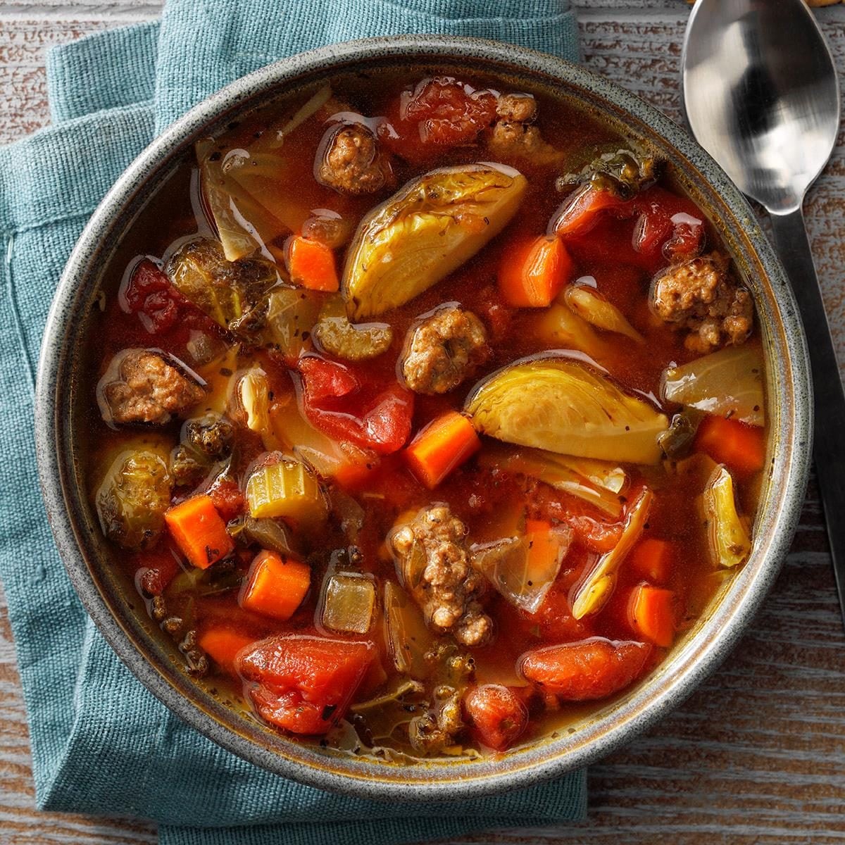 Italian Beef Vegetable Soup