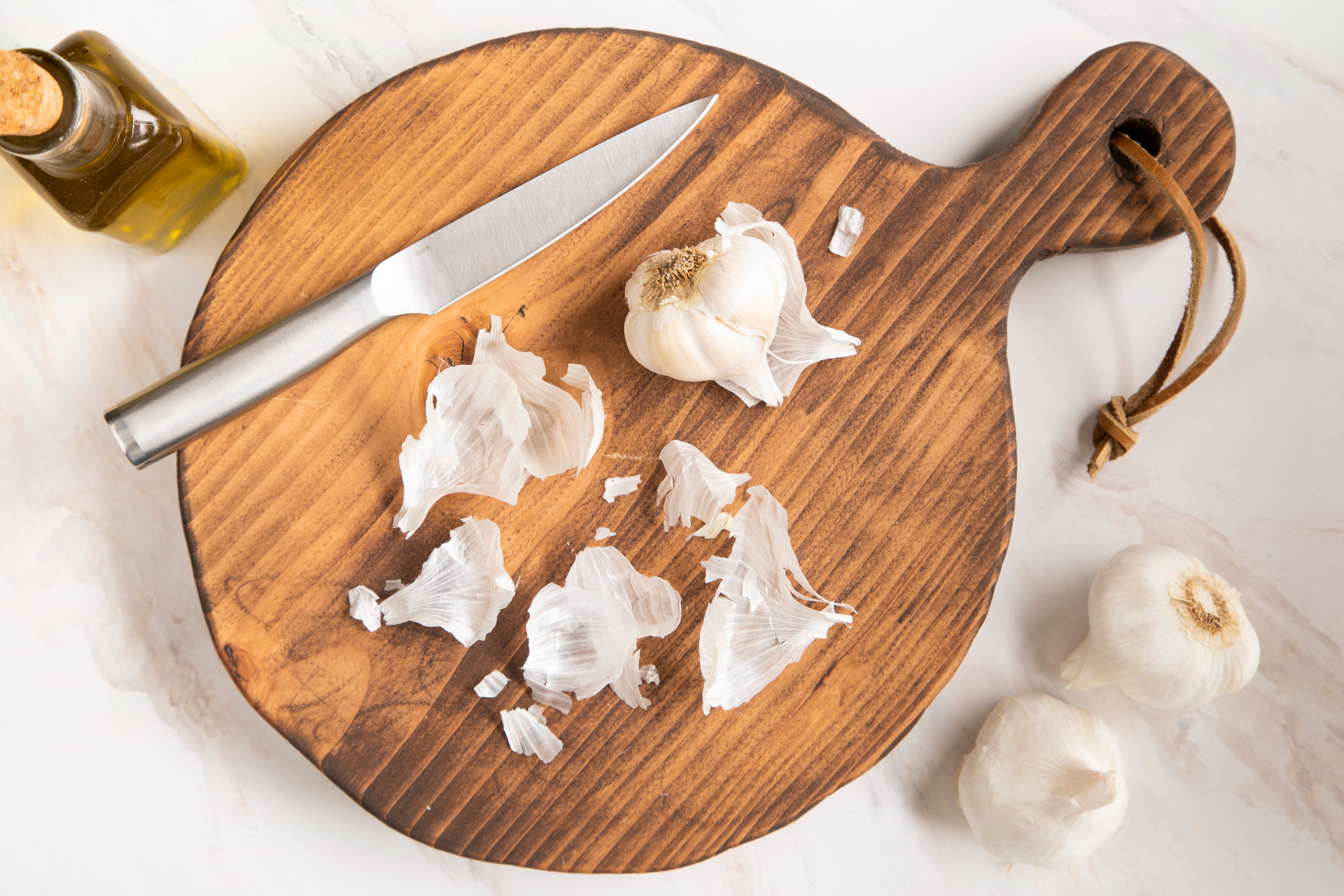 prep roasted garlic