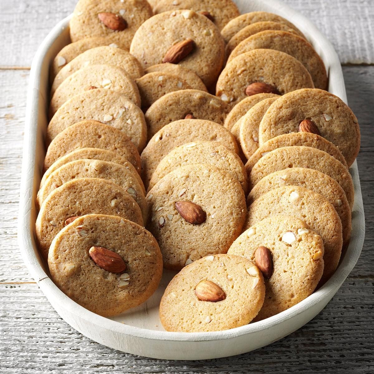 Almond Icebox Cookies