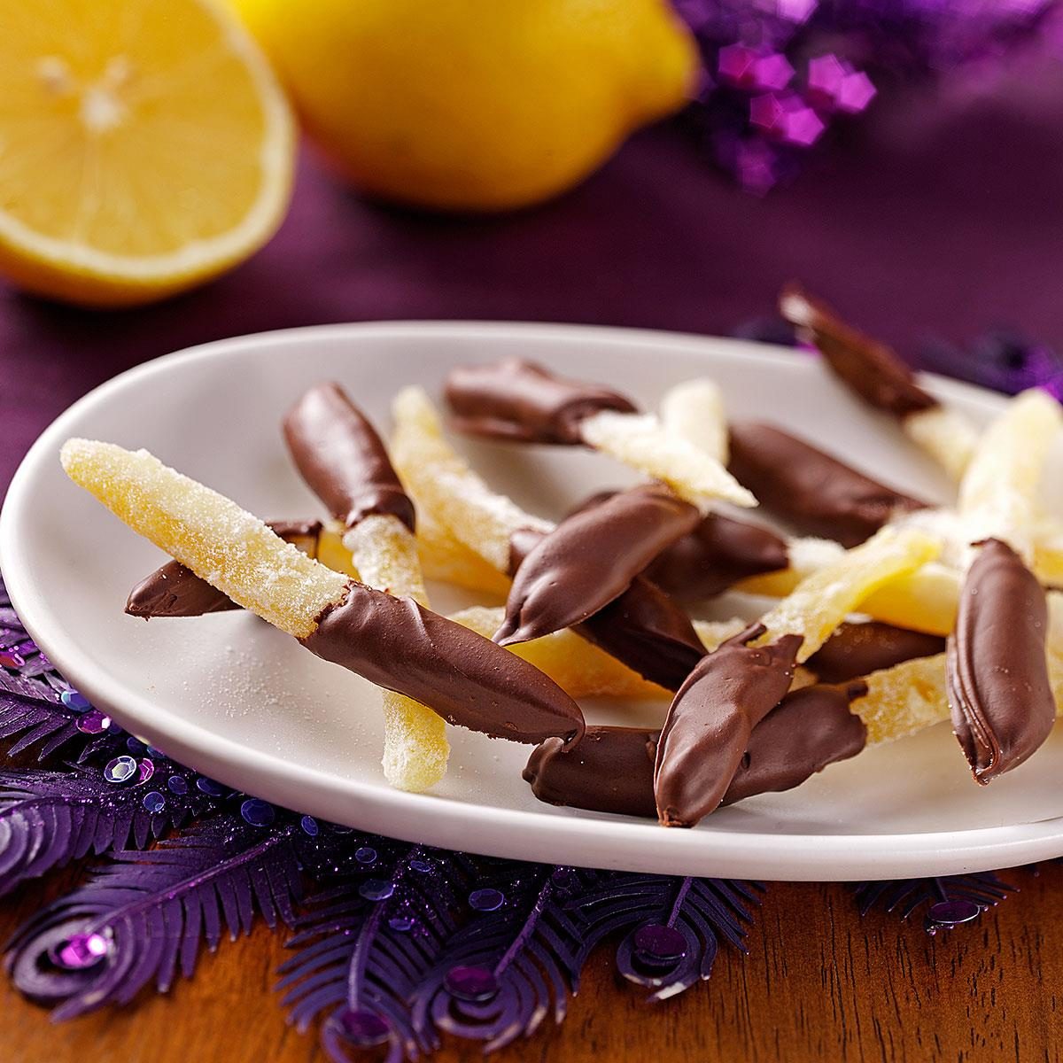 Candied Lemon Peel