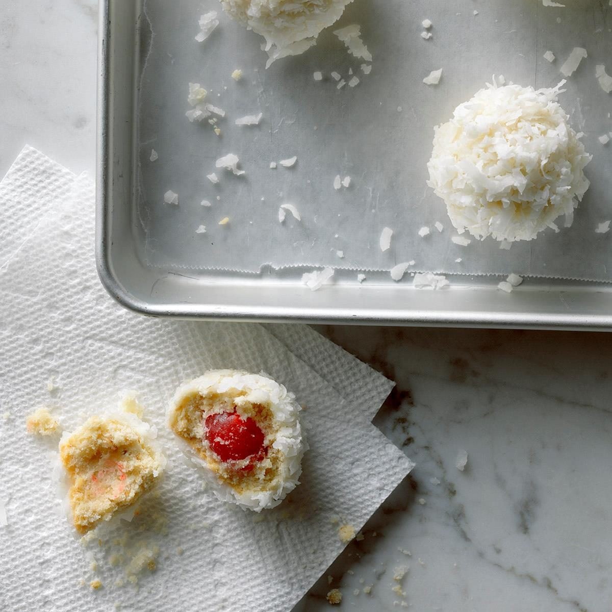 Cherry Snowballs