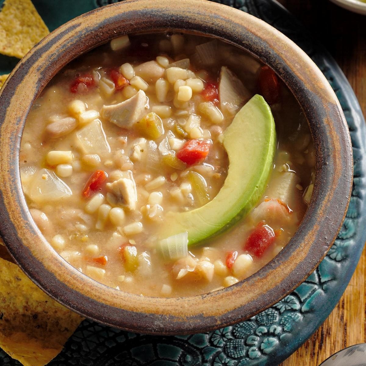 Chicken Soup with Beans