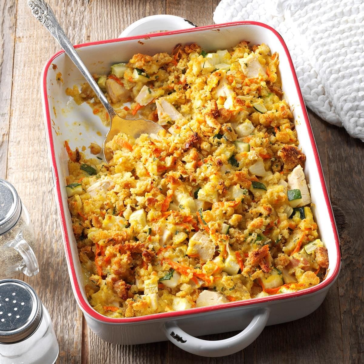 Chicken zucchini casserole