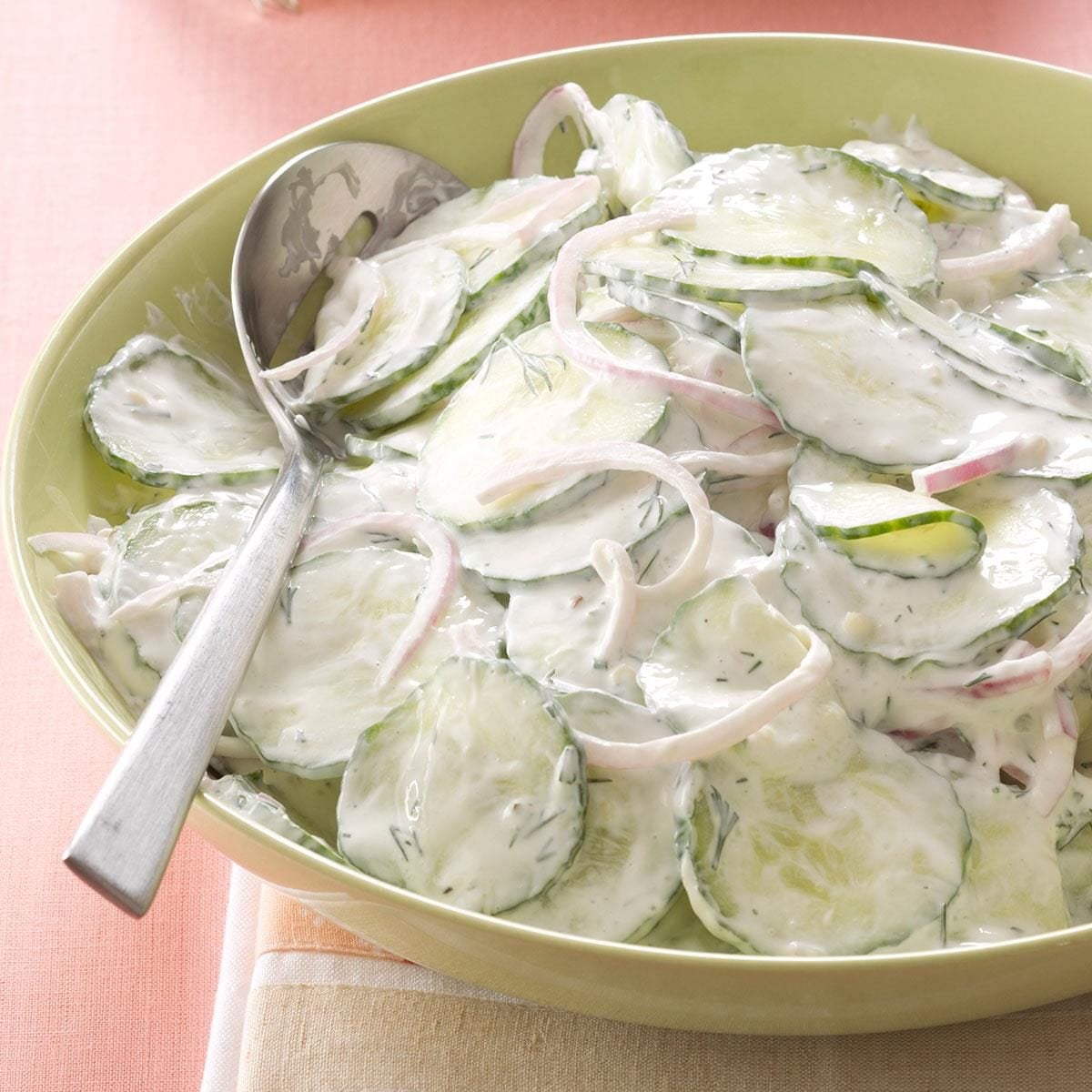 Creamy Cucumber Salad