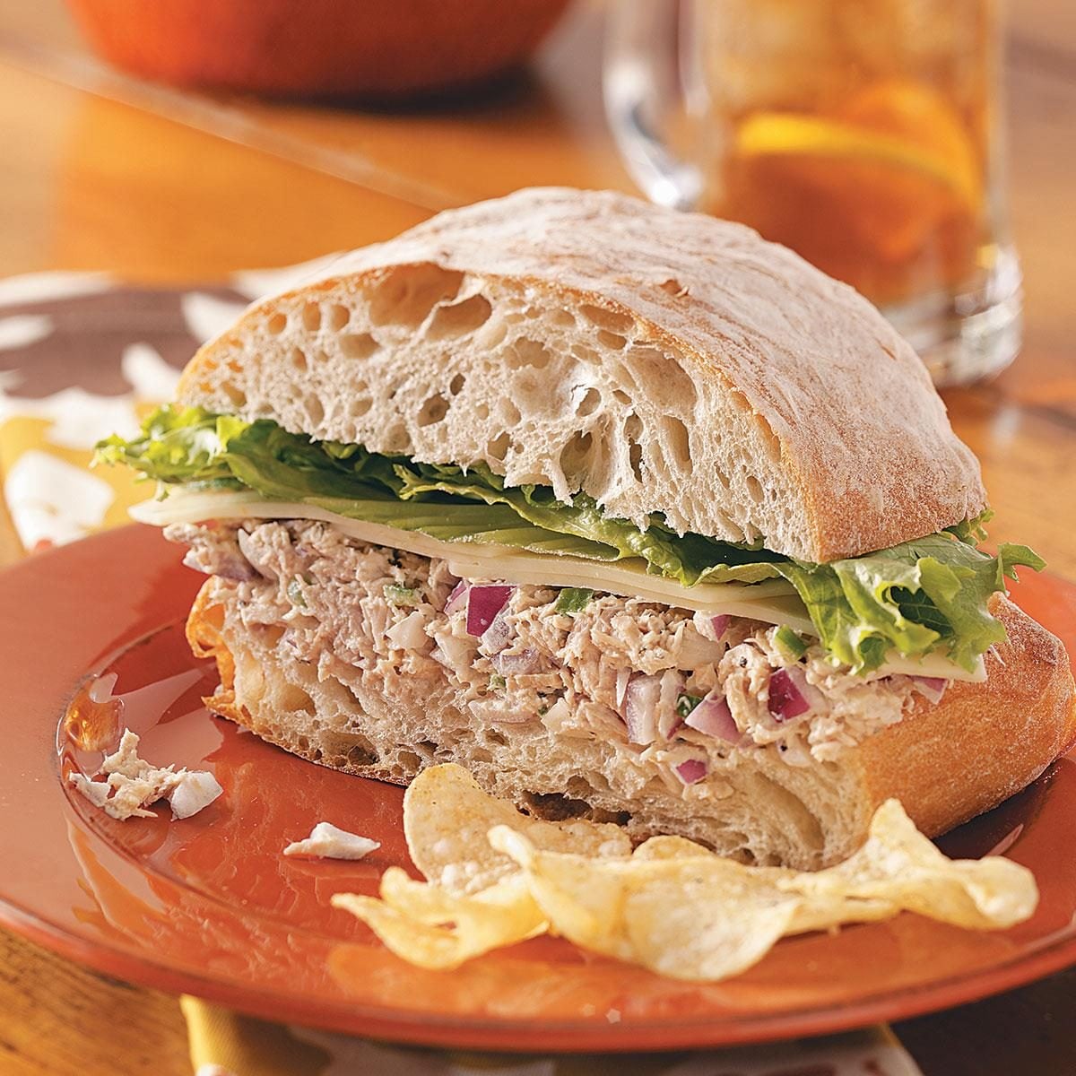 Fiesta Tuna Salad Sandwiches