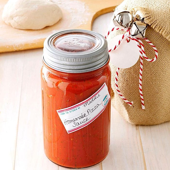 Homemade pizza sauce