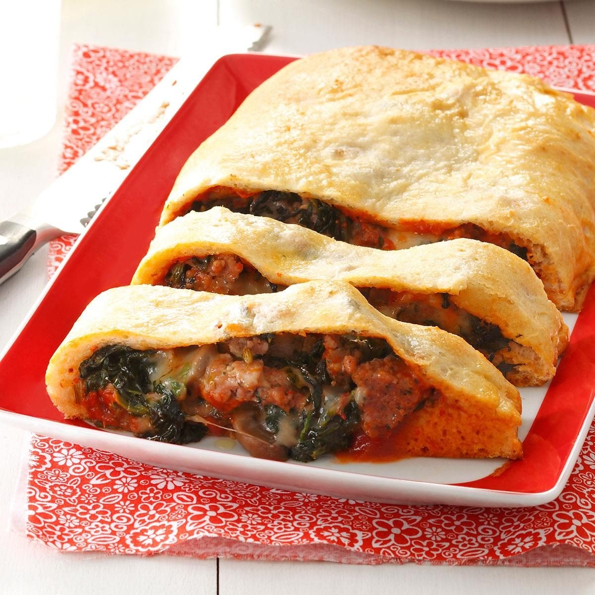 Italian Sausage Calzone