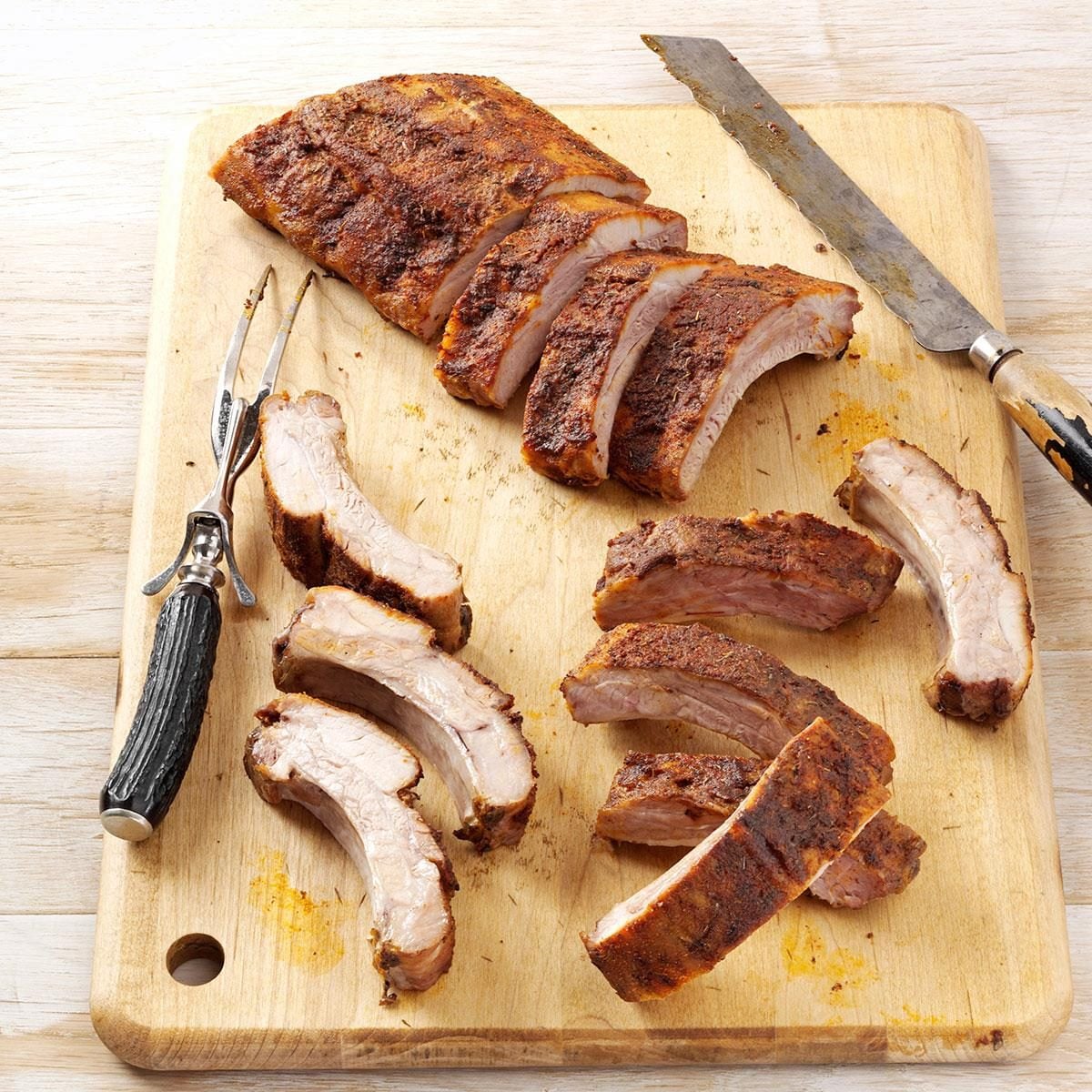 Spice-Rubbed Ribs