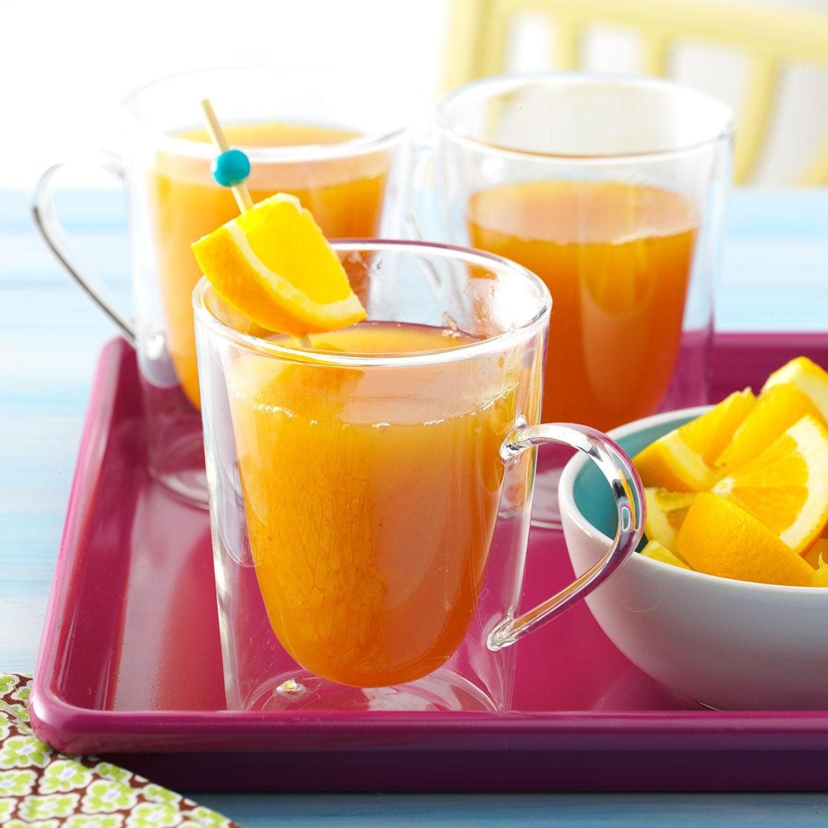Peachy Spiced Cider