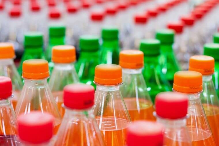 soda bottles