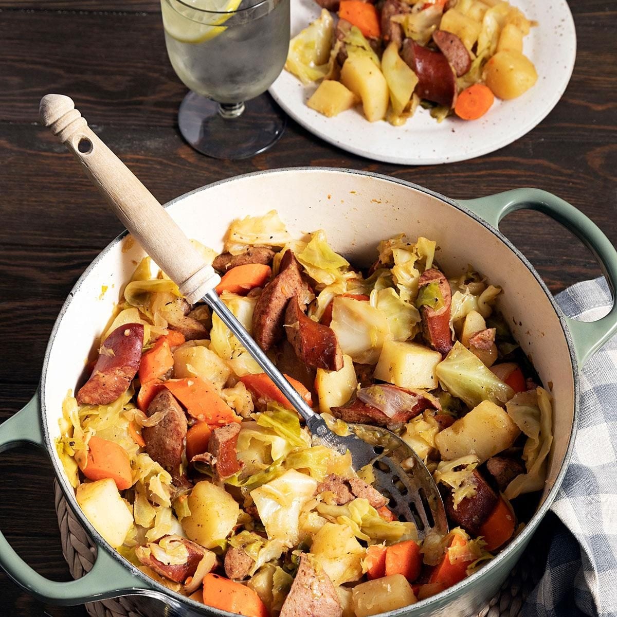 Sausage, Potatoes and Cabbage