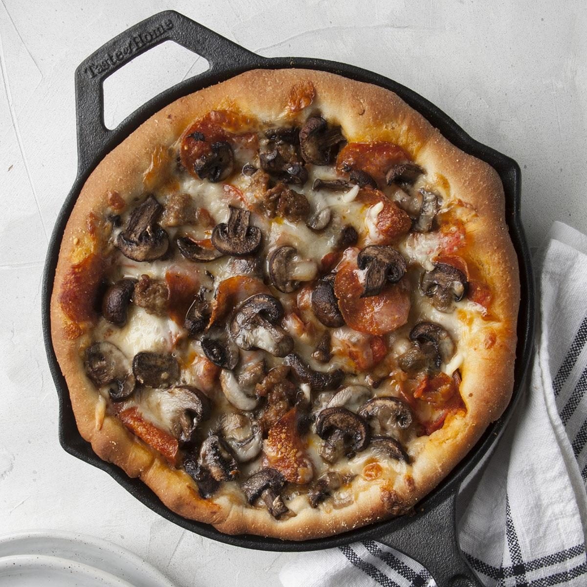 Chicago-Style Deep-Dish Pizza