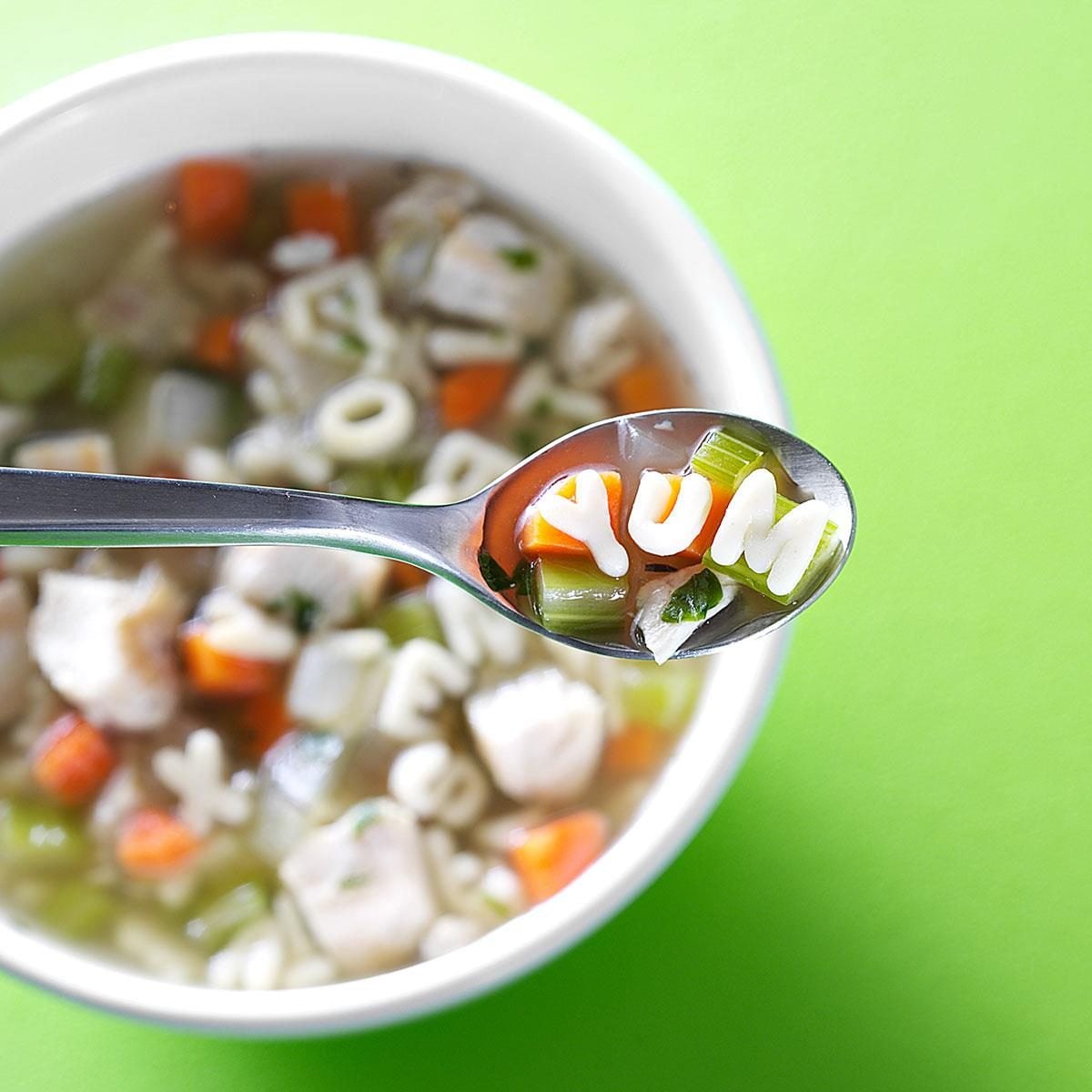 Chicken Alphabet Soup
