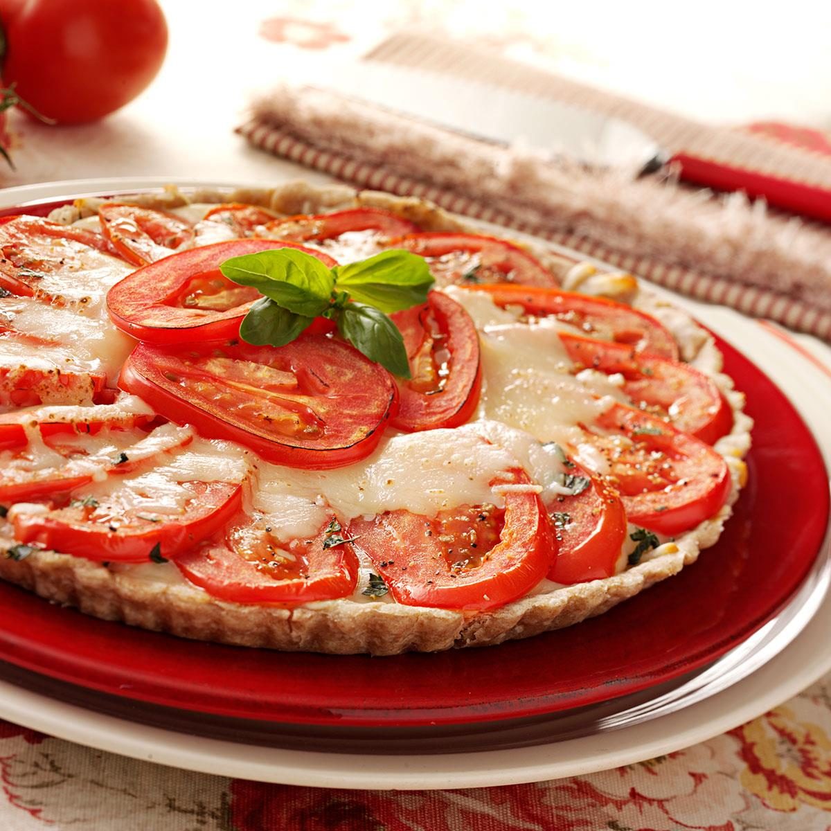 Fresh Tomato Basil Tart