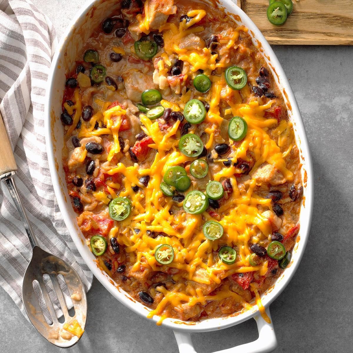 Pork And Green Chili Casserole