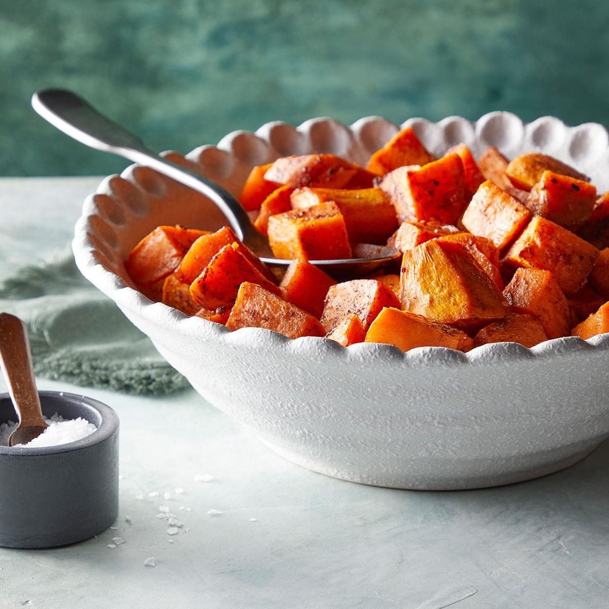 Roasted Honey Sweet Potatoes Exps Tohon24 52350 Dr 03 07 8b