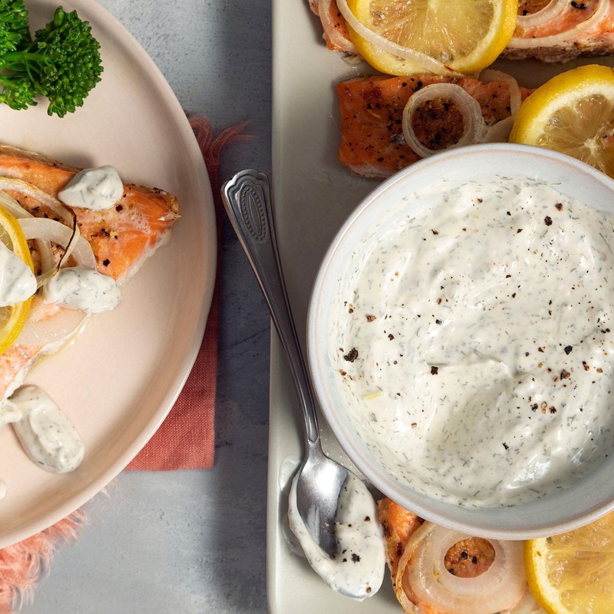 Dill Sauce for Salmon