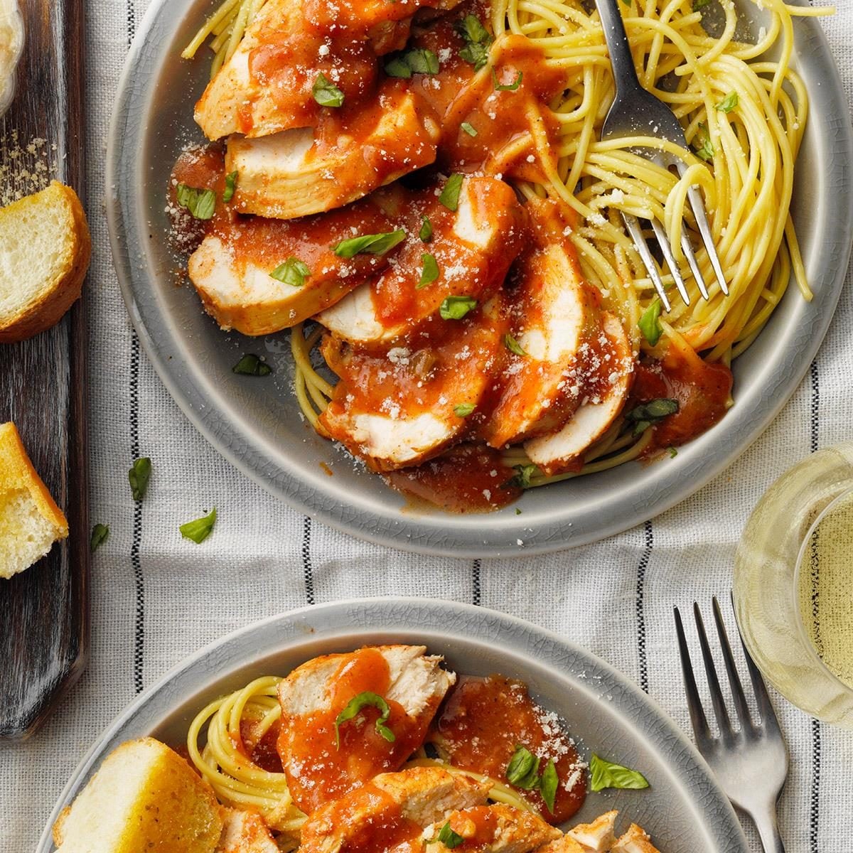 Slow-Cooked Italian Chicken