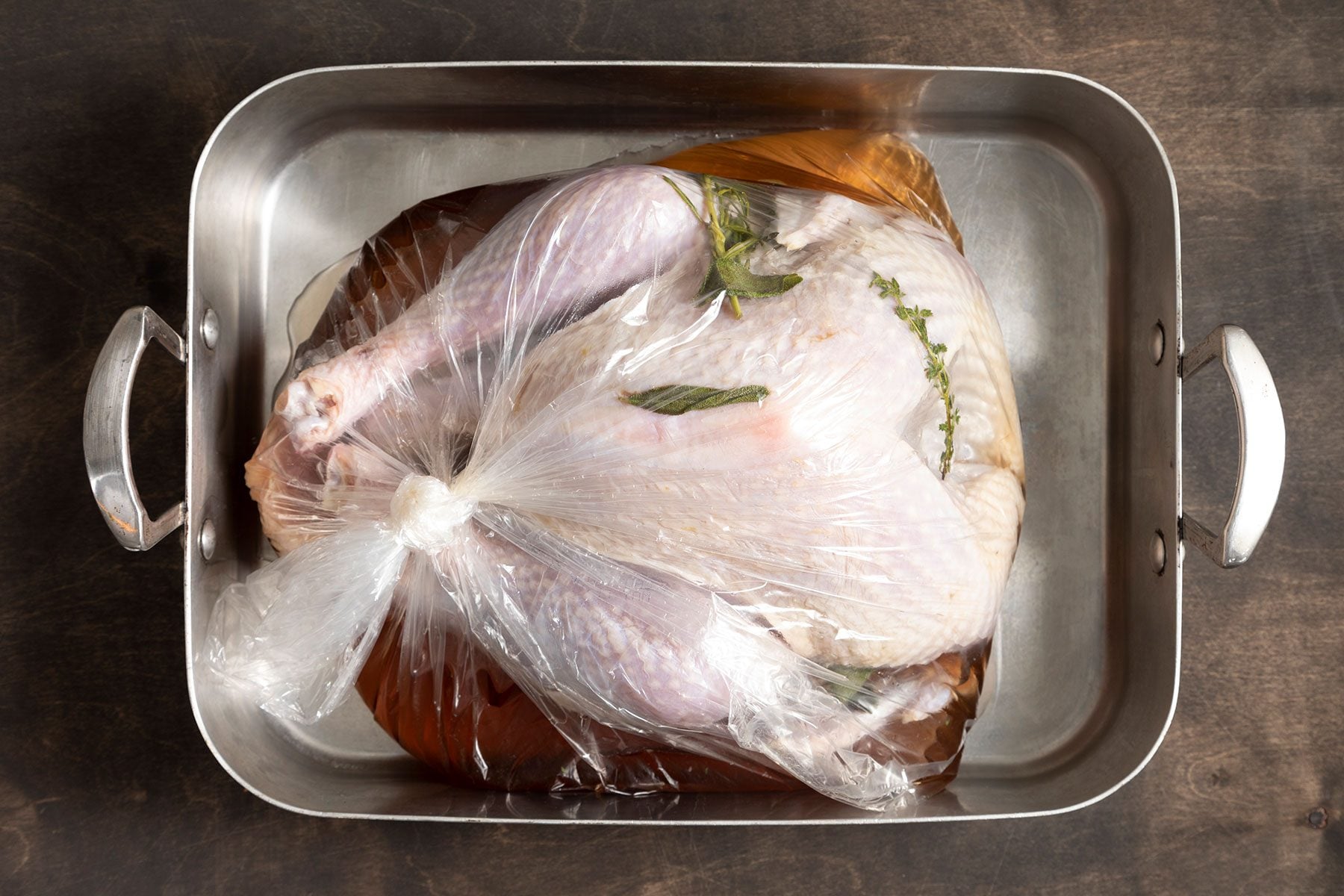 Brining the Turkey