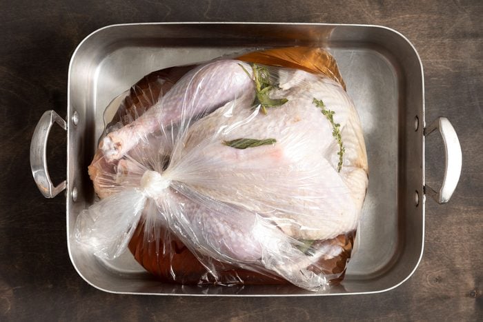 Brining the Turkey
