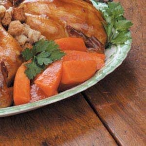 Gingered Sweet Potatoes