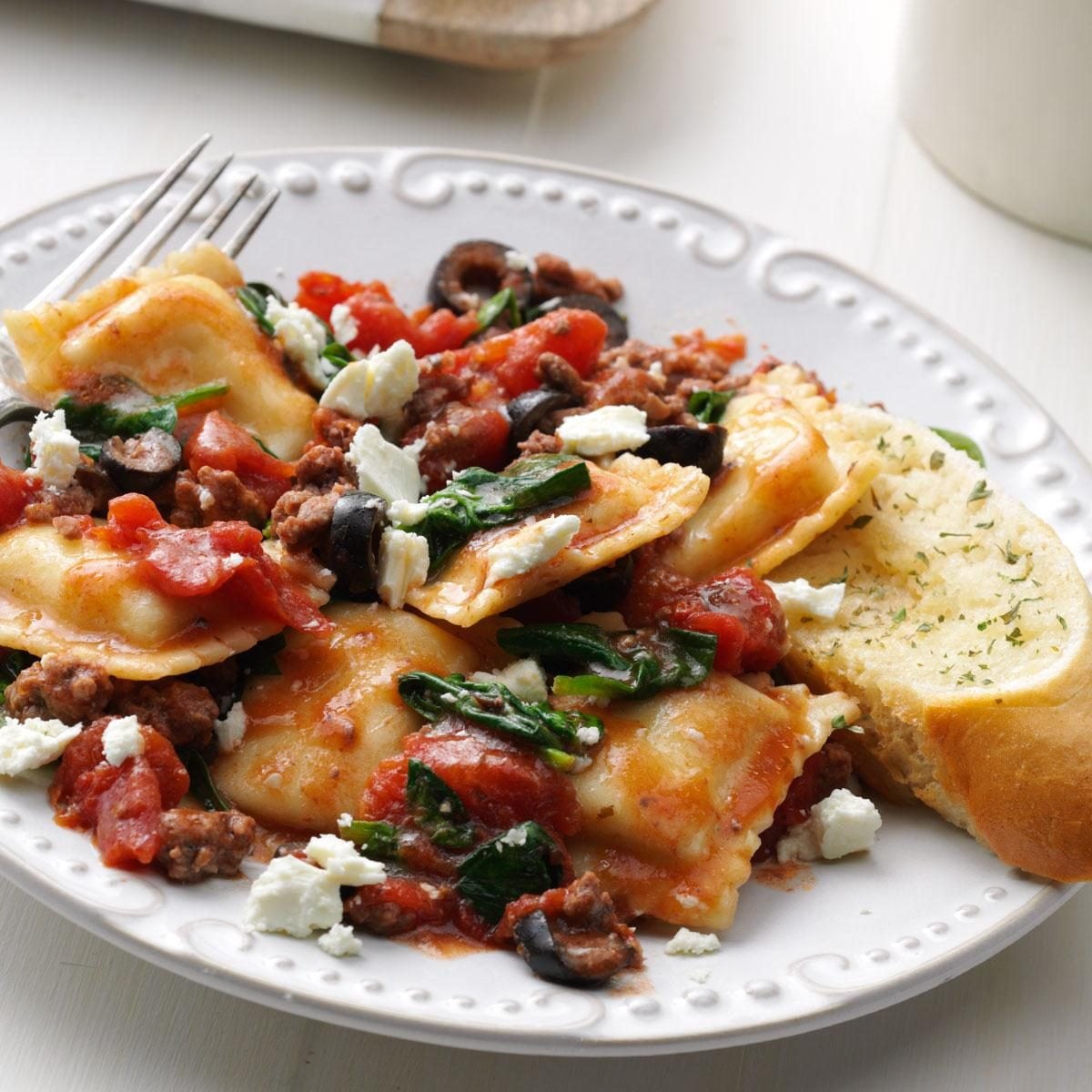 Greek-Style Ravioli