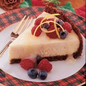Tangy Lemon Cheesecake
