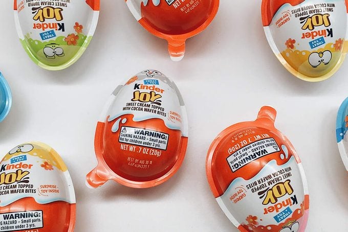 kinder eggs