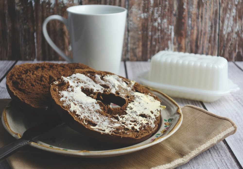 pumpernickel bagel
