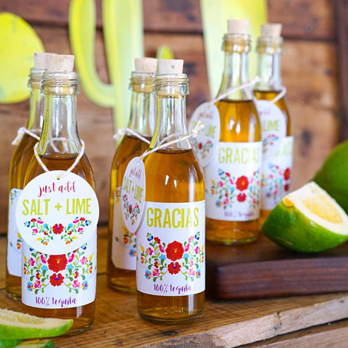 fiesta favor tags