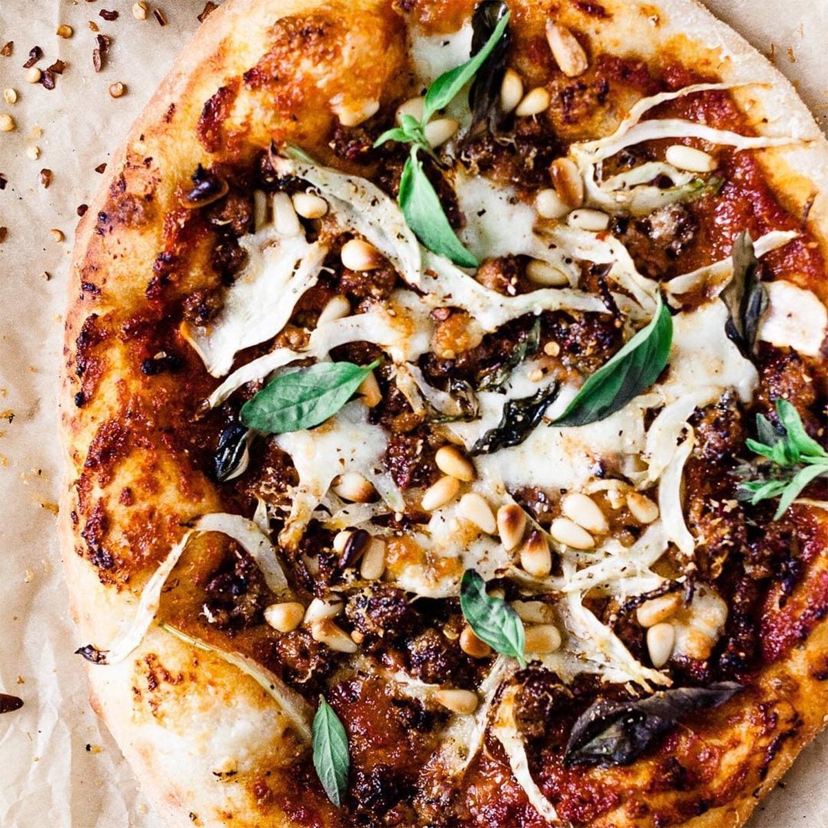 pizza, instagram