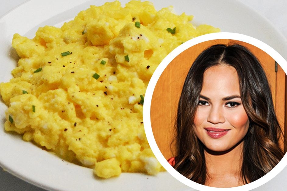 Chrissy Teigen’s Secret for the Best-Ever Scrambled Eggs