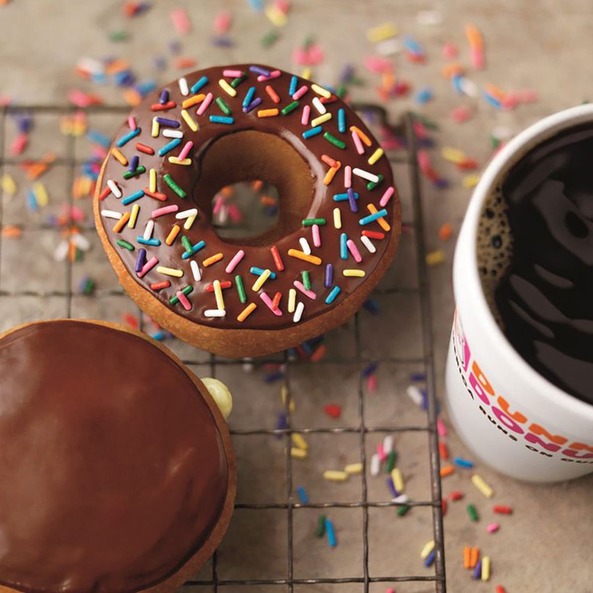 donut and coffee