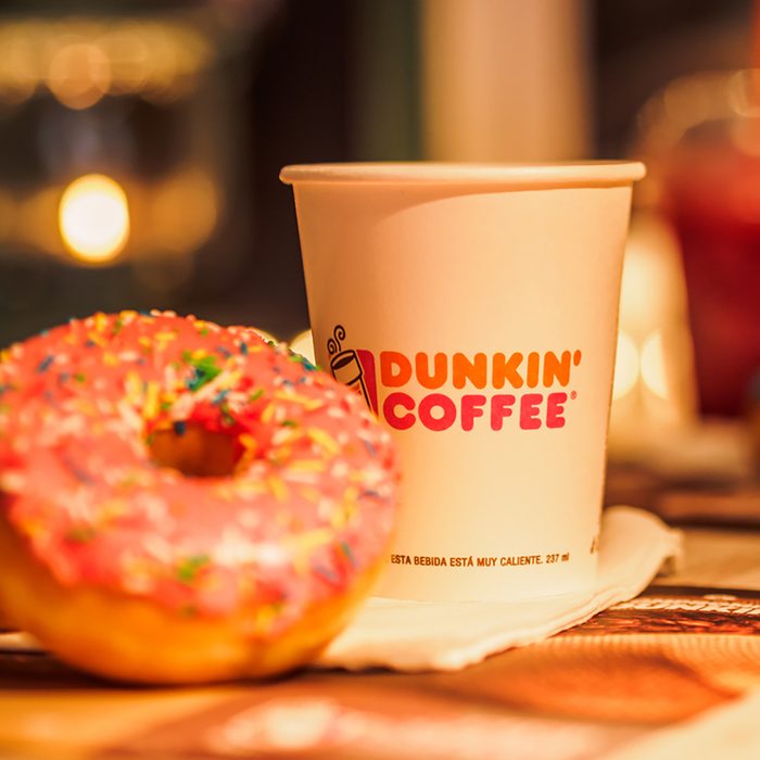 Donuts and coffee