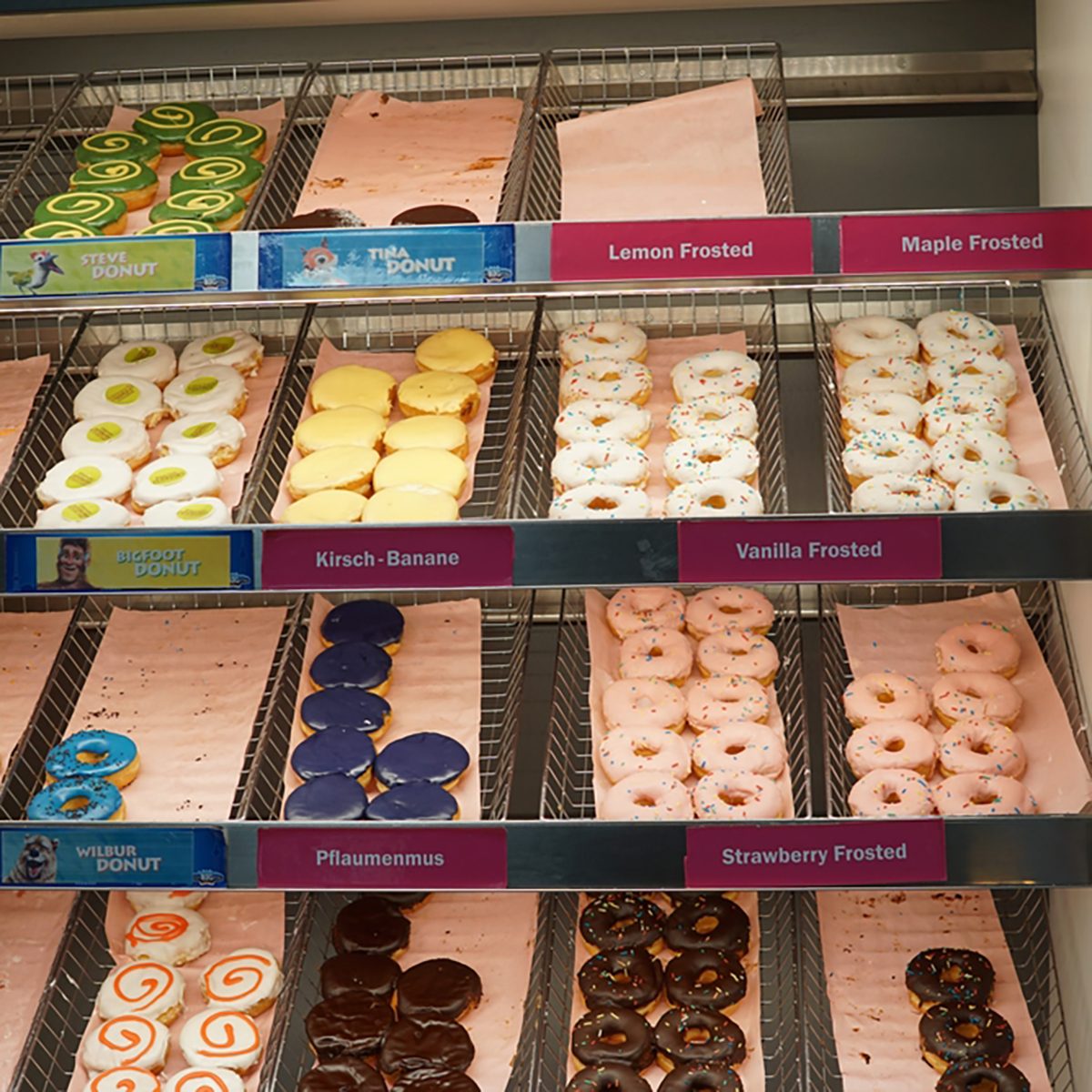 Variety of Dunkin