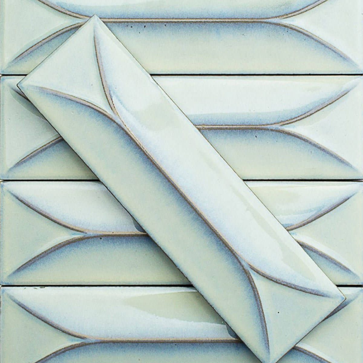 3-D subway tile
