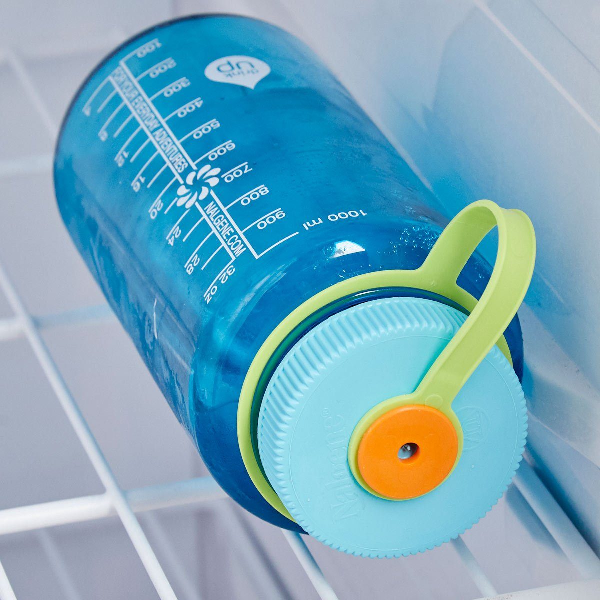 frozen water bottle