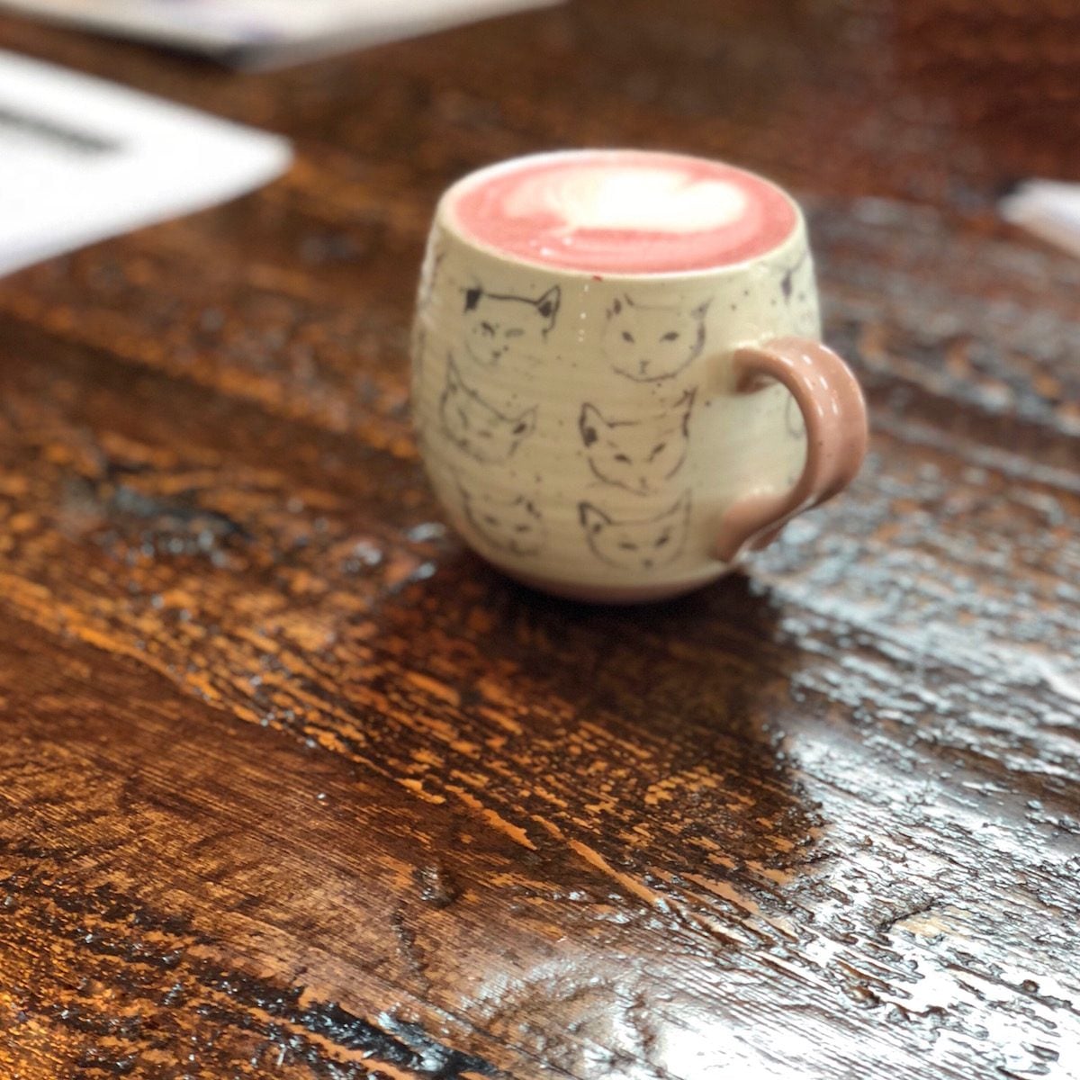 Cat coffee mug