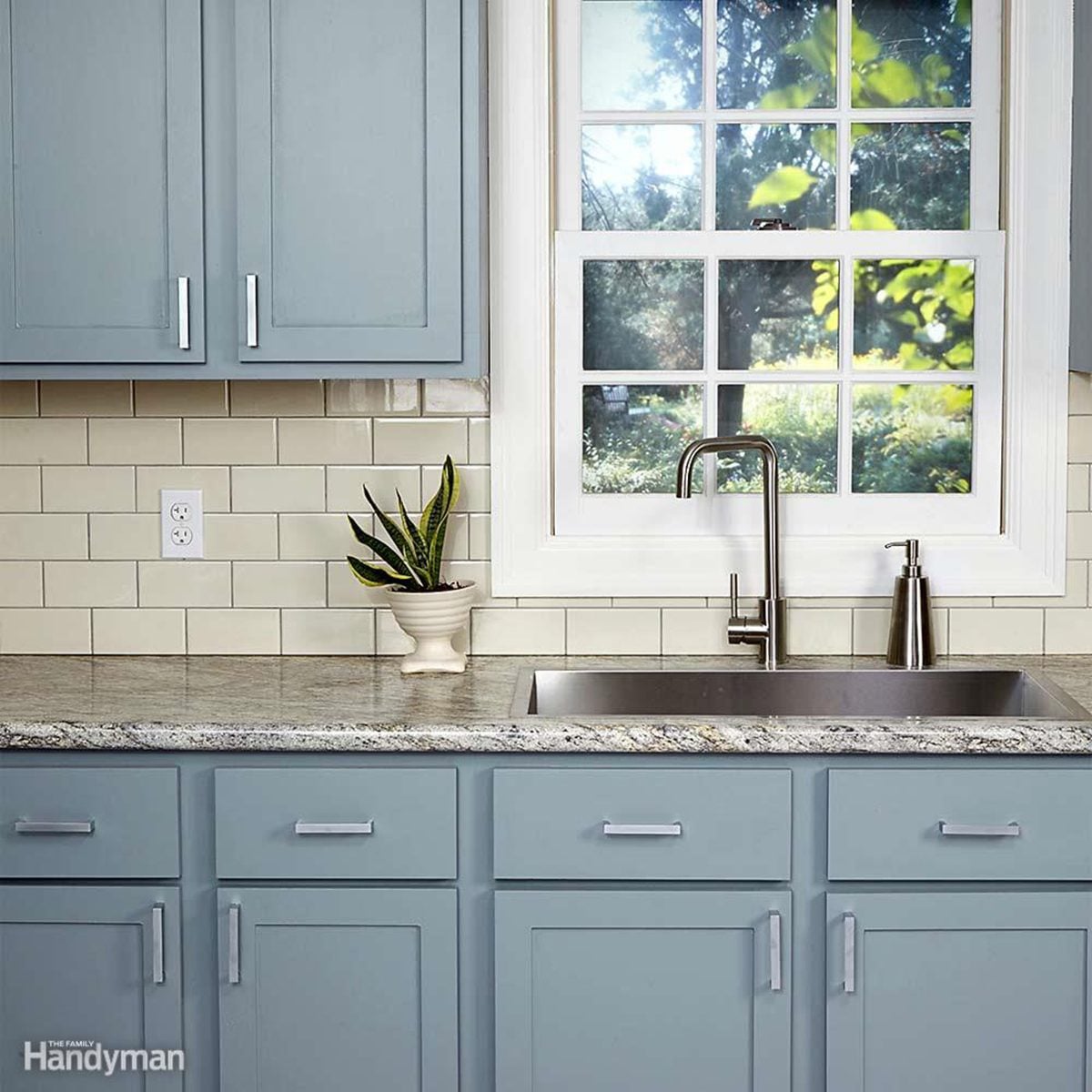 Beautiful gray kitchen
