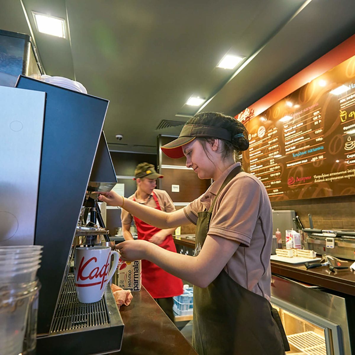 Employee at McDonald