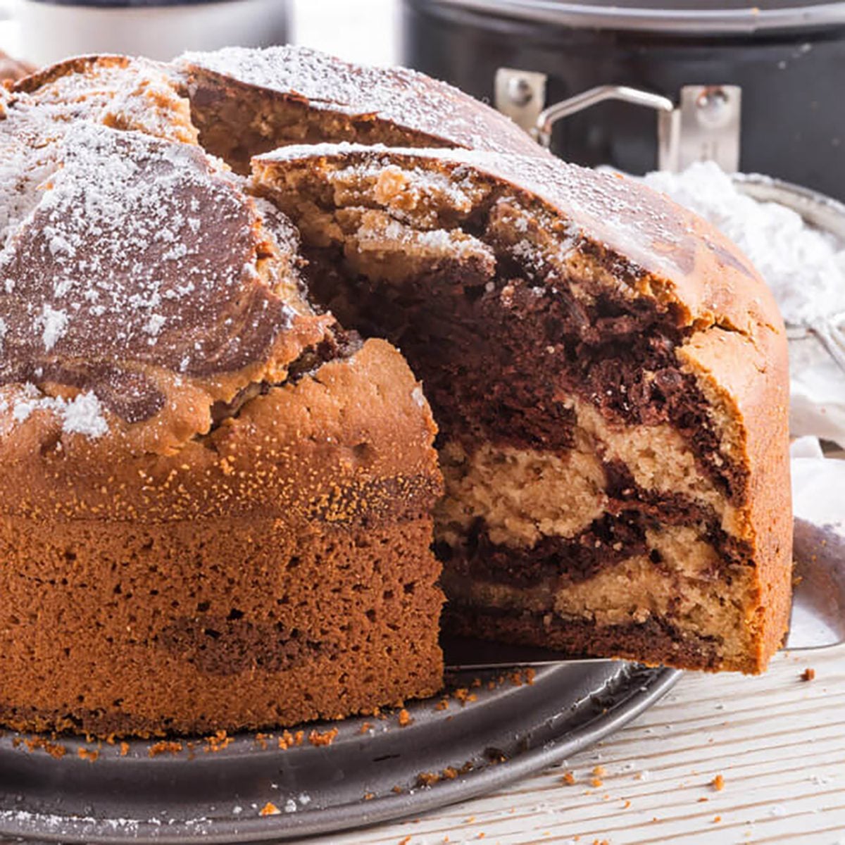 domed cake