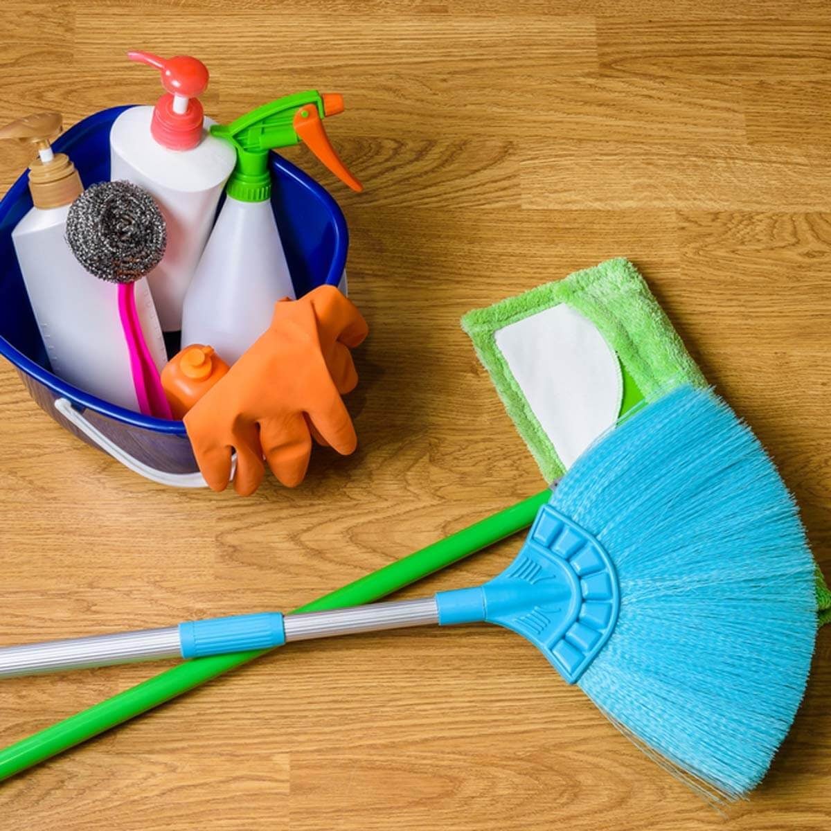 Cleaning supplies