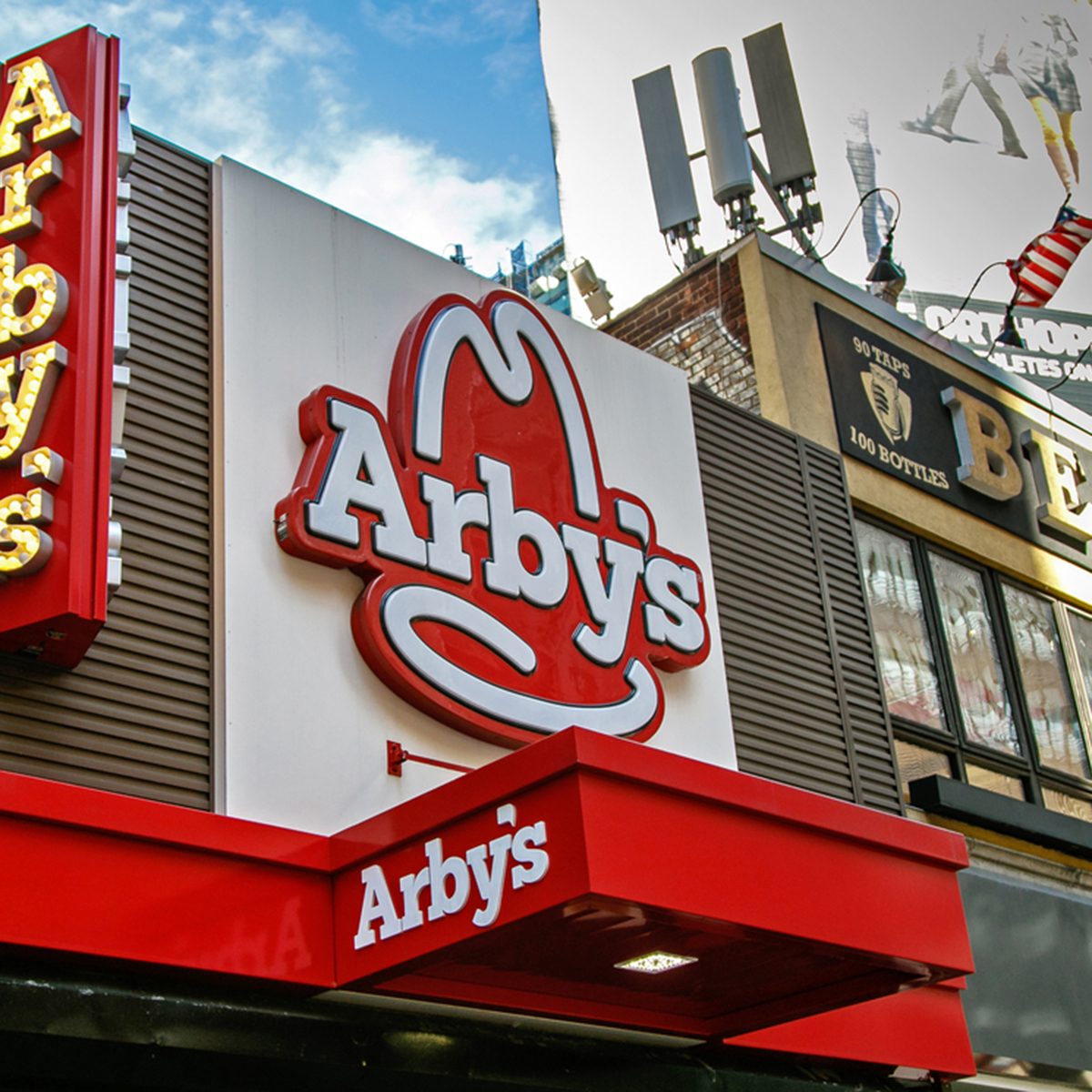 Sign above an Arby