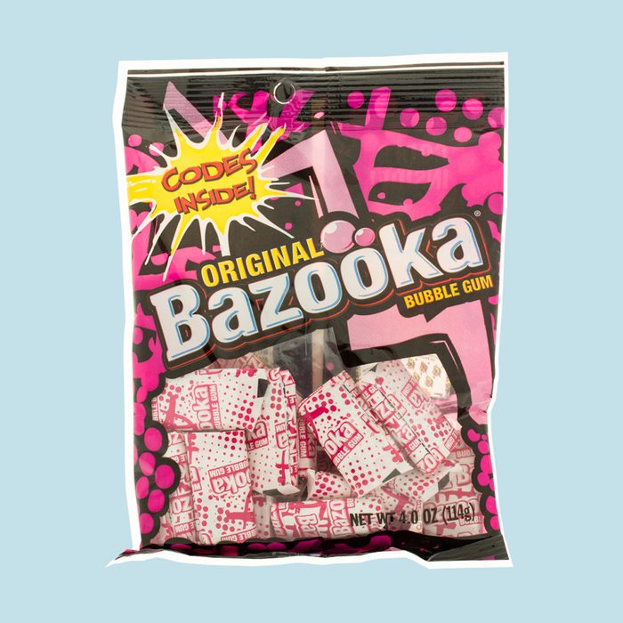bubble gum,candy