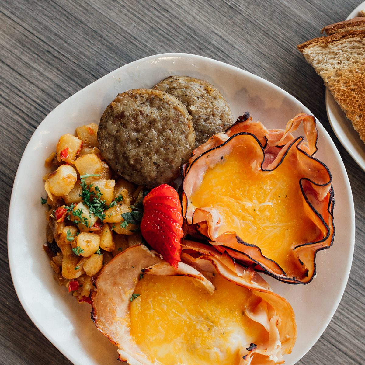 Food at Bloom Café