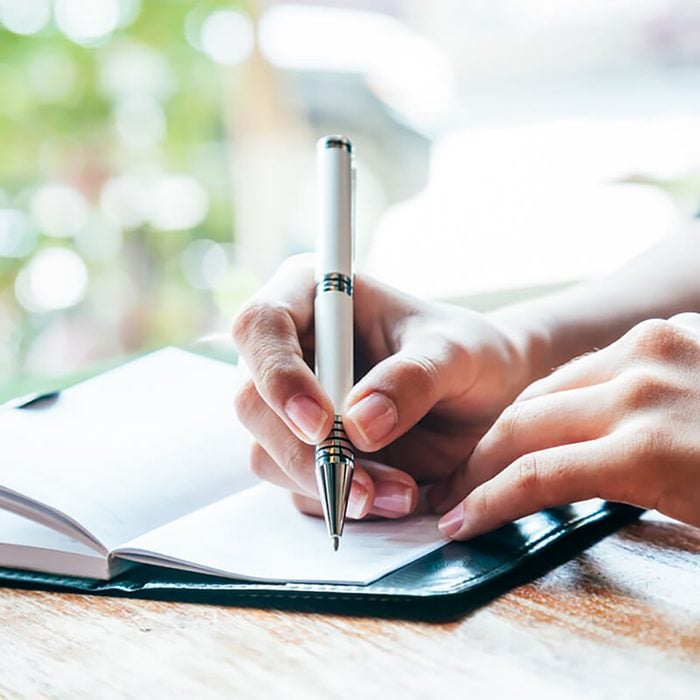 writing in journal