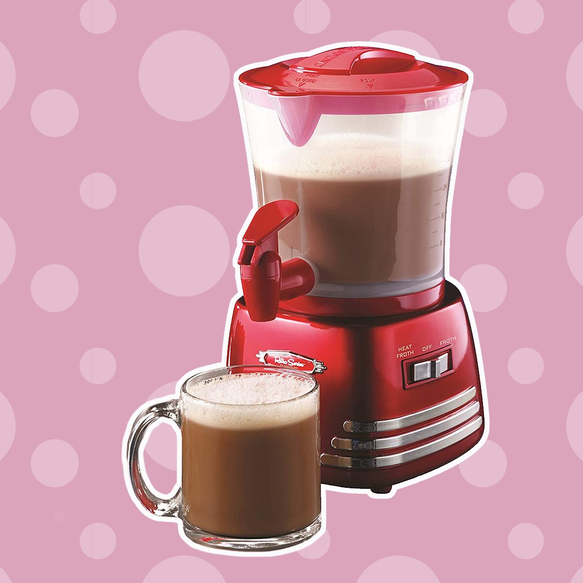 Nostalgia Retro Hot Chocolate Maker