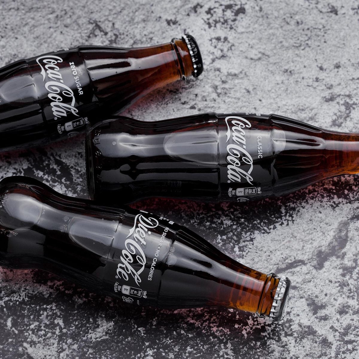 Coke bottles