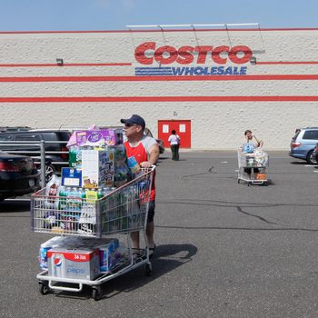 Costco parking lot