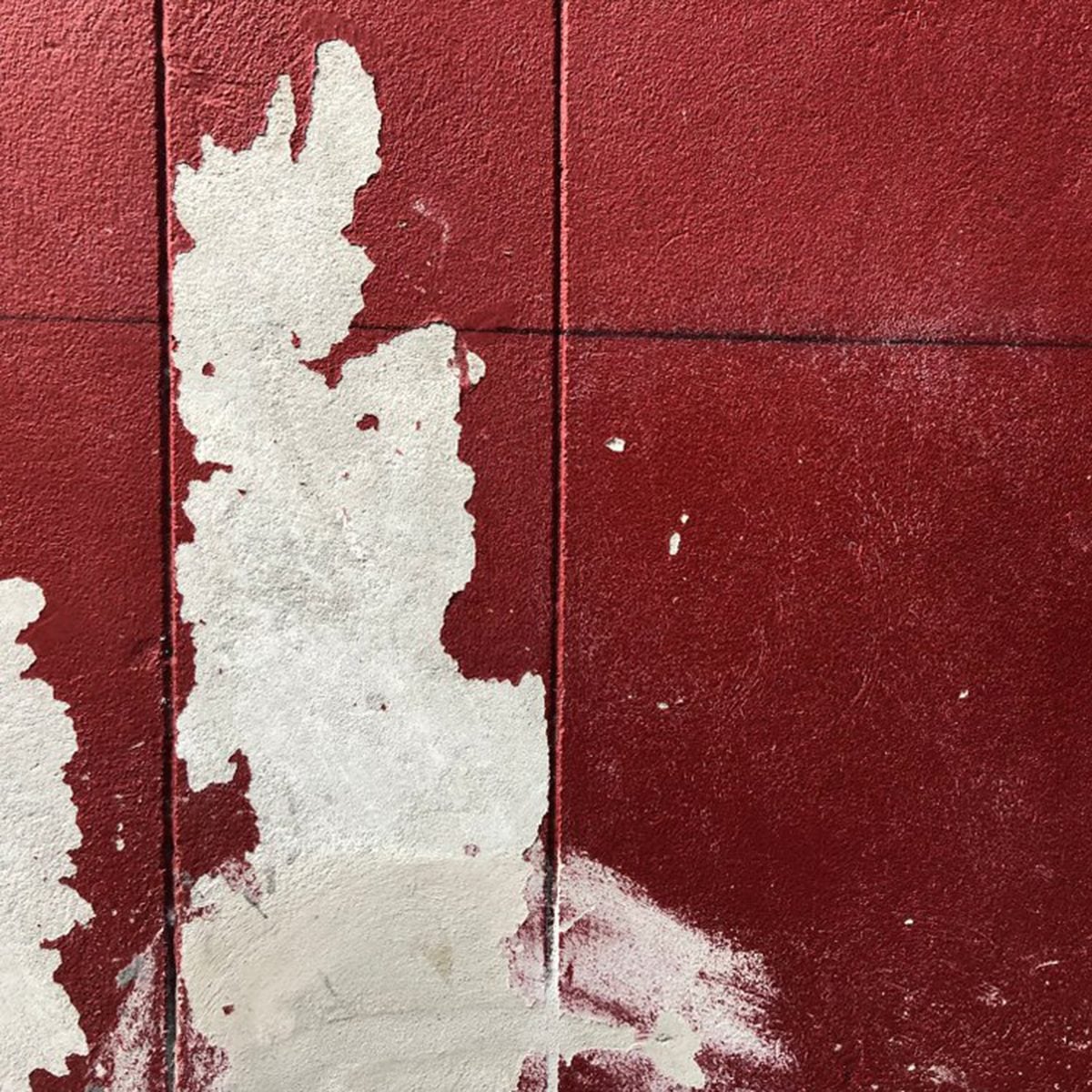 Chipping paint